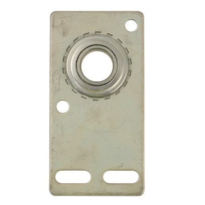 Garage door end bearing plate for a torsion spring tube https://www.servicespring.com/product/210