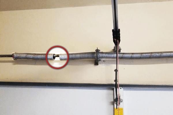 Garage Door Spring Repair Replacement, How To Replace Torquemaster Garage Door Spring